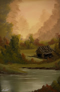 brown cabin