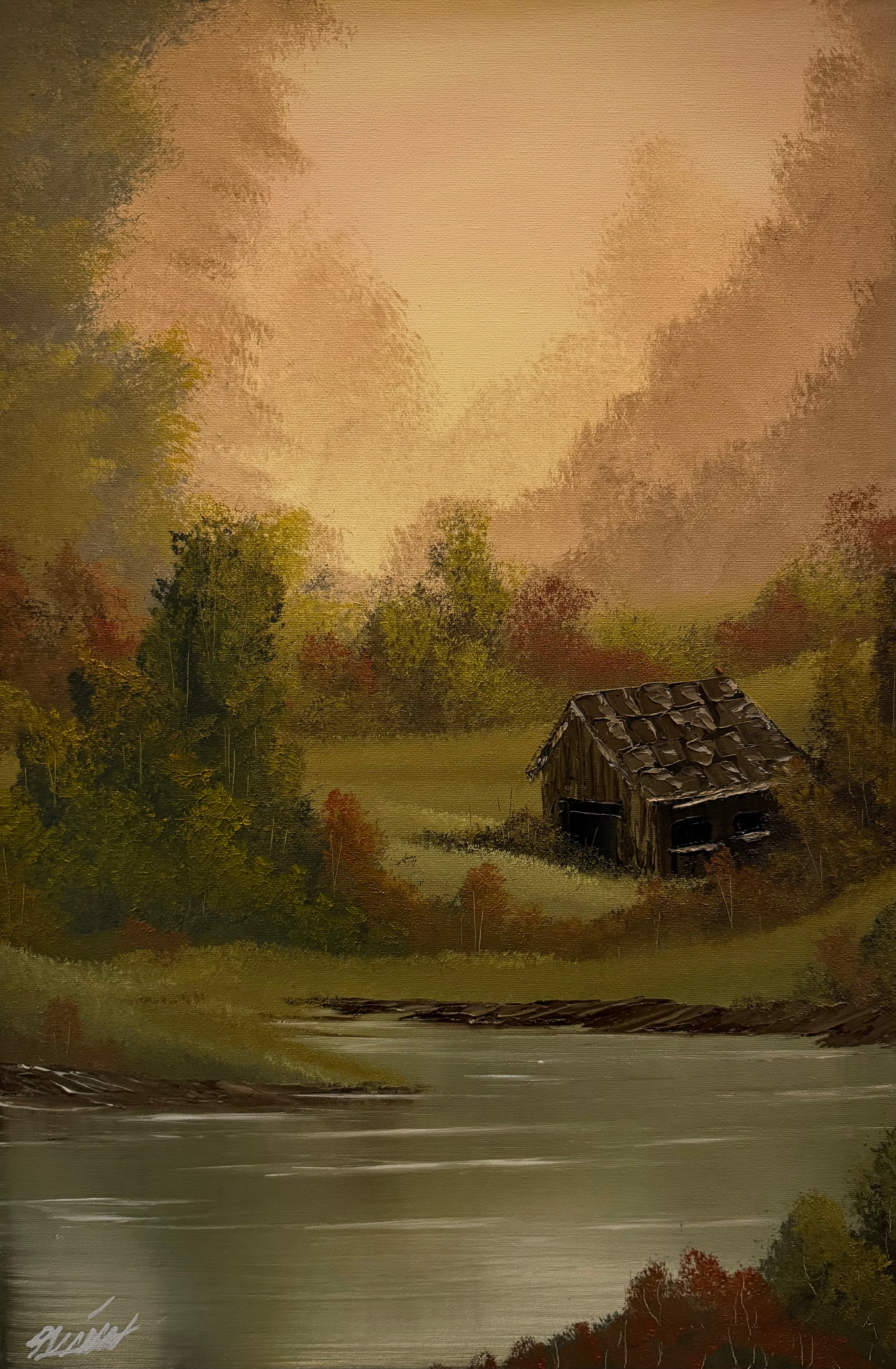 brown cabin